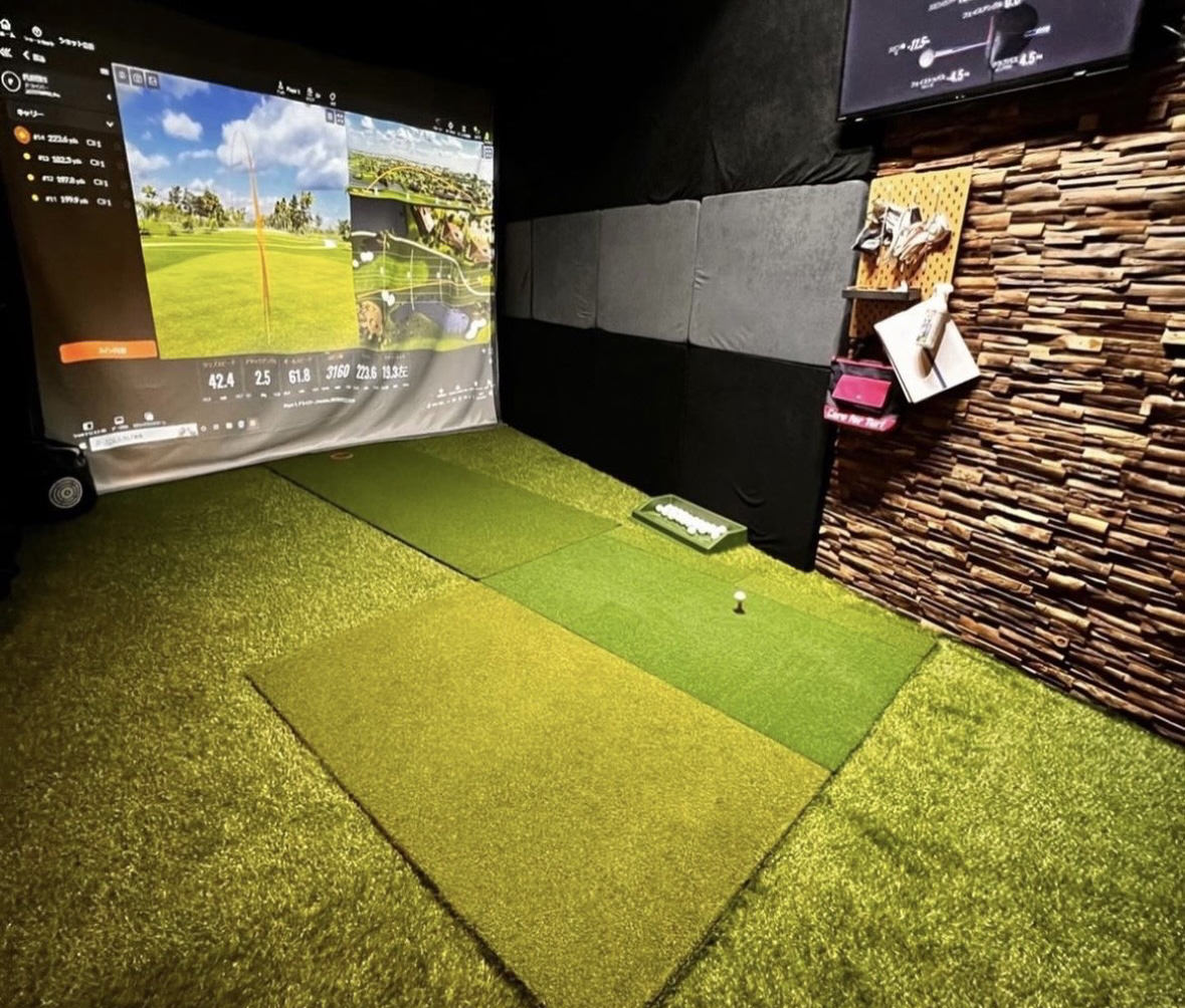 TrackMan完備だから、より精度の高い練習を実現